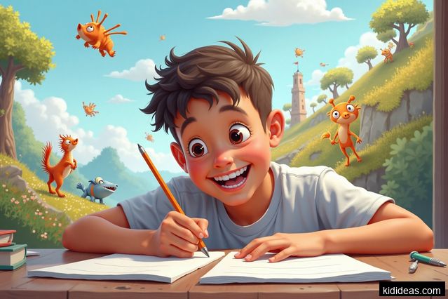 A Guide to Creative Writing Prompts - Stimulating kids' storytelling abilities with writing prompts and storytelling resources.
